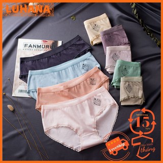 Quần lót nữ cotton Luhana chất liệu mềm mại form dáng chuẩn hàng đẹp loại 1
