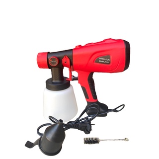 Máy phun sơn cầm tay, Súng phun sơn điện - Công suất 550W, bình chứa 800ml kèm cốc đo độ nhớt, kim vệ sinh