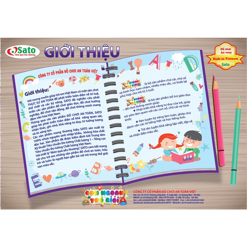 Bộ Dụng Cụ Học Tập  Con Giỏi Văn Giúp Bé Làm Quen Với Chữ Cái In Thường Và Tập Ghép Vần