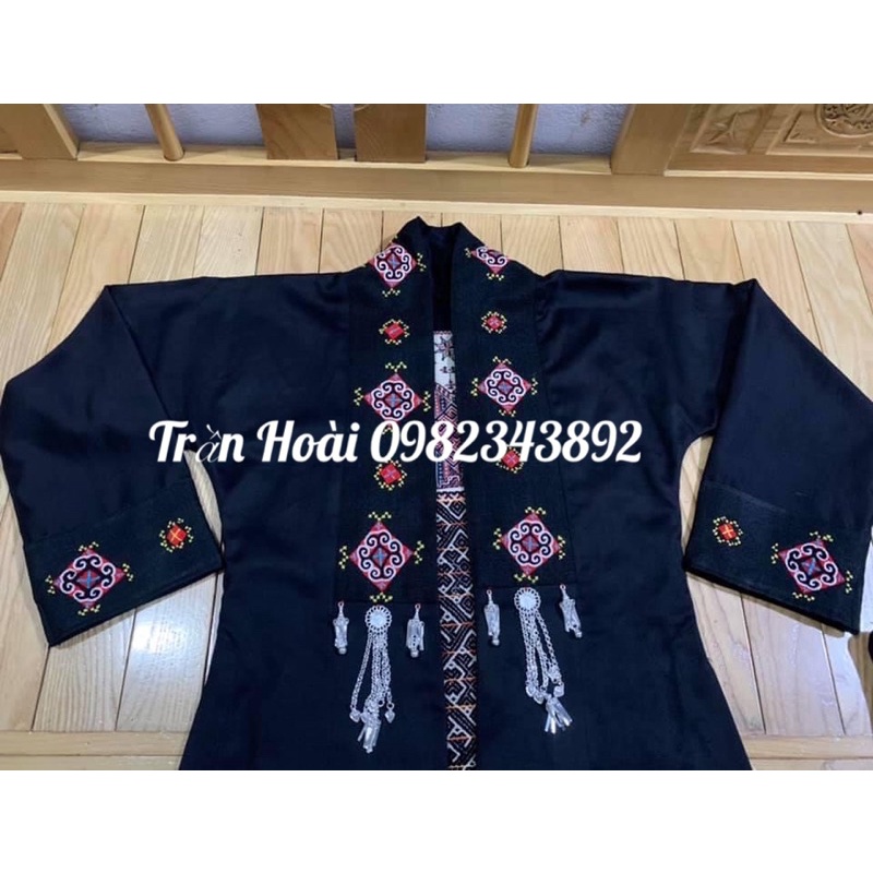 Khăn áo hầu đồng - áo chúa bà , chầu bé thổ cẩm đẹp kèm yếm