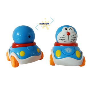 [Đồ chơi chạy trớn] XE Ô TÔ MÈO DORAEMON SIÊU CUTE