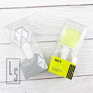 Móc treo có đèn EXO NCT - lightstick keyring EXO NCT