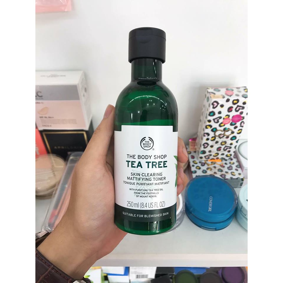 Toner Tea Tree Skin Clearing Mattifying Tràm Trà The Body Shop