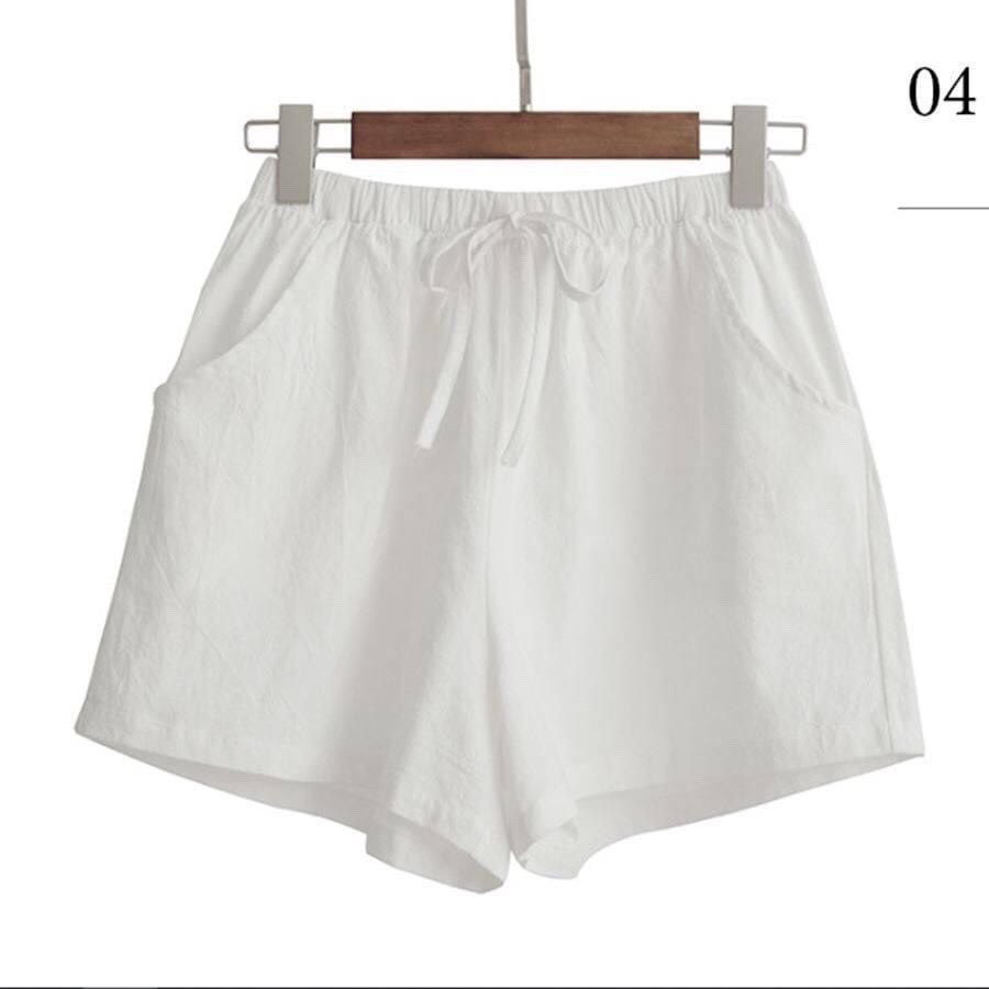 Quần đùi nữ quần short nữ bigsize ống rộng dáng suông lưng chun thoáng mát thấm hút mồ hôi QD110 | BigBuy360 - bigbuy360.vn