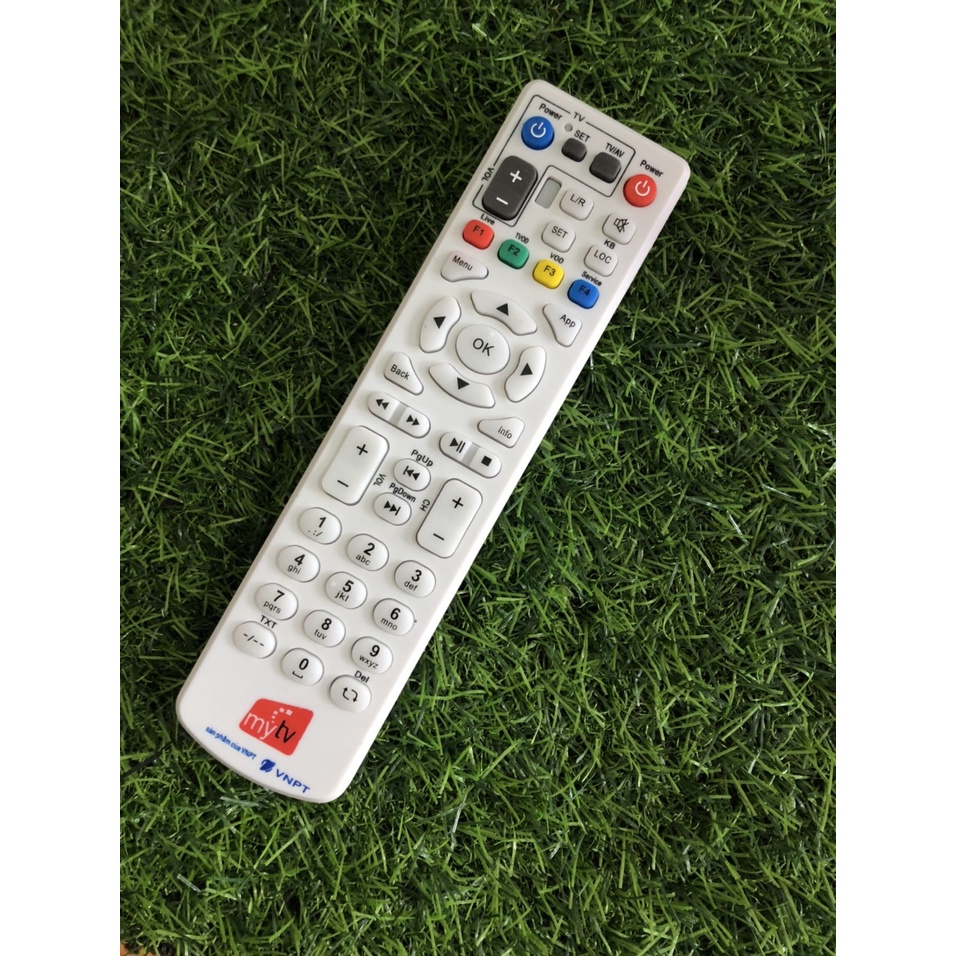 điều khiển đầu thu MYTV dòng ZTE -tặng kèm pin -Remote MyTV- Remote đầu thu smart My TV loại tốt mặt trắng