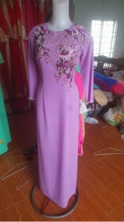Áo dài lụa