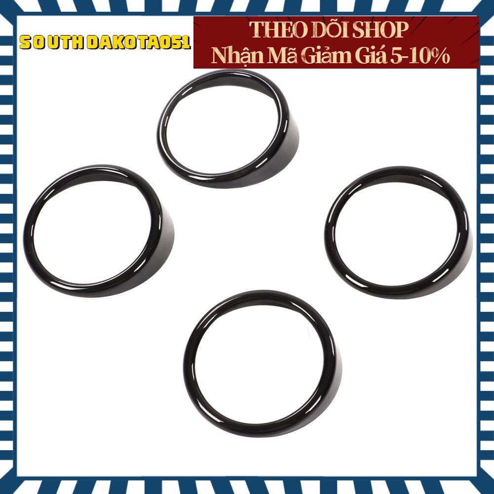 Southdakota051 4 cái Bảng điều khiển Điều hòa Không khí Cửa thoát Vòng trang trí Miếng dán thay thế cho Land Rover Discovery LR4 2010‑2016