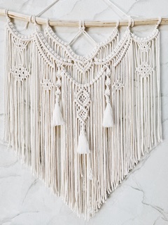 Mành Macrame treo tường trang trí