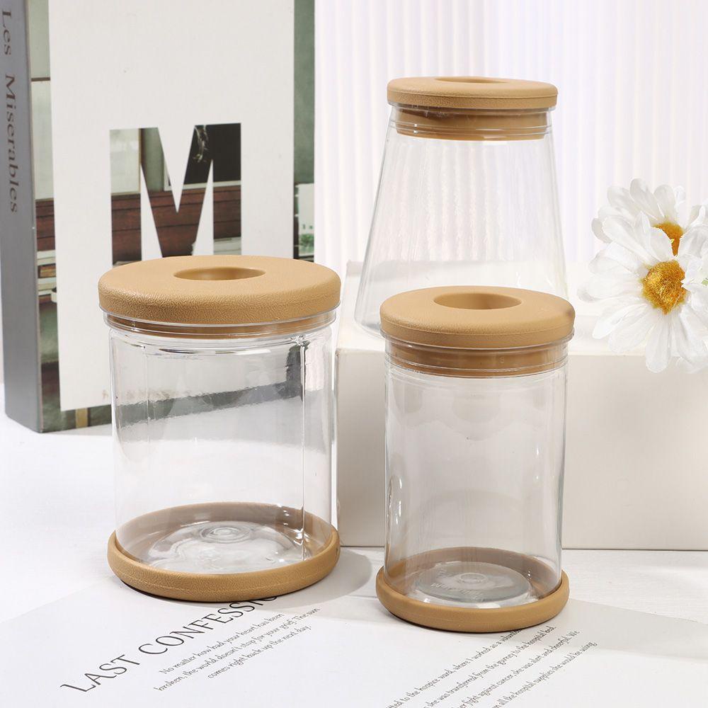 LAKAMIER Chậu Hoa Hình Tròn Màu Xanh Lá Dùng Trang Trí Trong Nhà