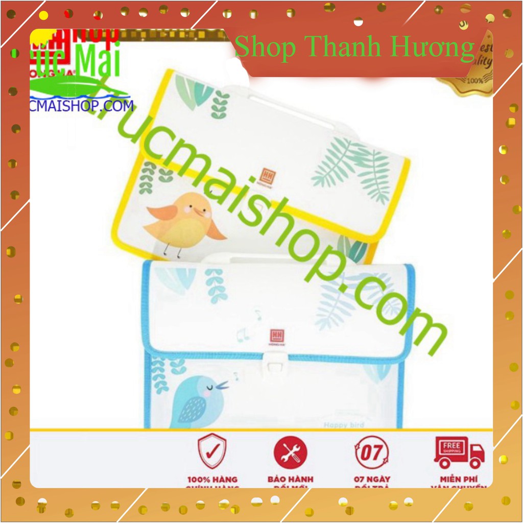cặp học thêm cặp học hè Cặp học thêm Hồng Hà Happy Bird 3858 - giao màu ngẫu nhiên | BigBuy360 - bigbuy360.vn