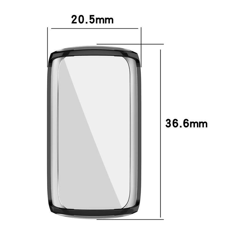 Ốp TPU Mềm Chống Sốc Bảo Vệ Mặt Đồng Hồ Thông Minh Fitbit Charge 5 4 3