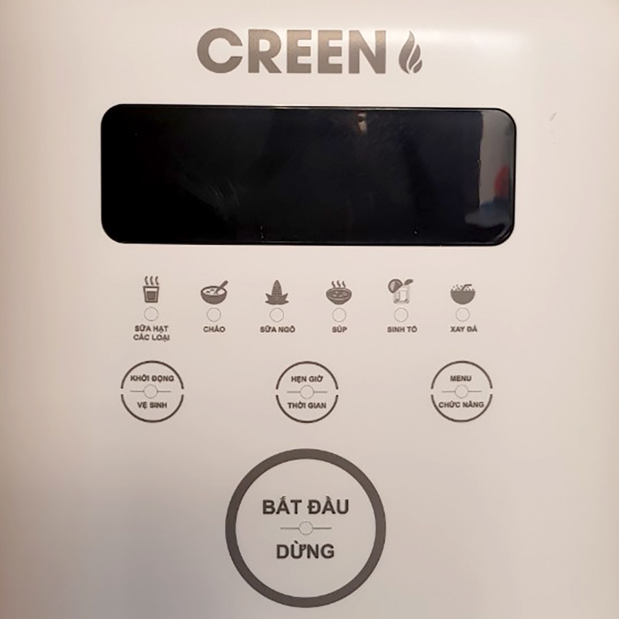 Máy làm sữa hạt Creen BA-138, máy xay nấu sữa hạt đa năng, thay thế 8 dụng cụ trong bếp. Bảo hành chính hãng 12 tháng