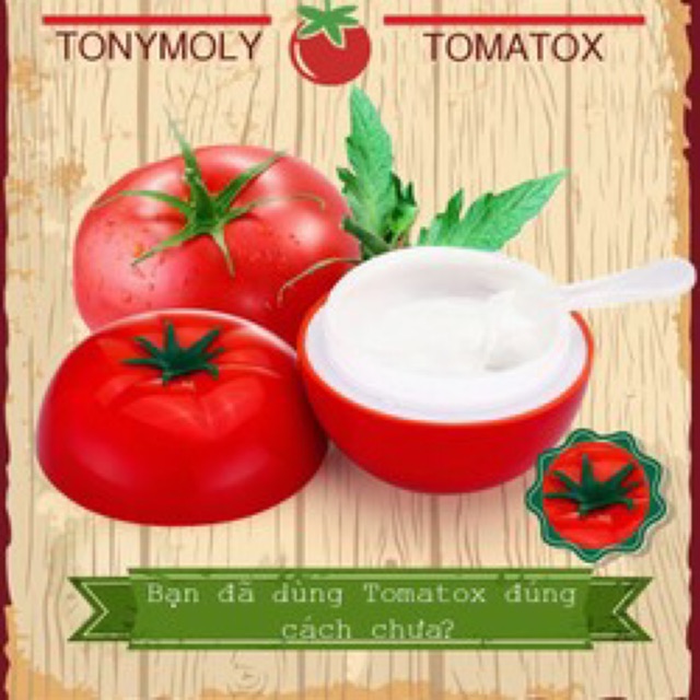 Mặt nạ cà chua dưỡng trắng Tomatox