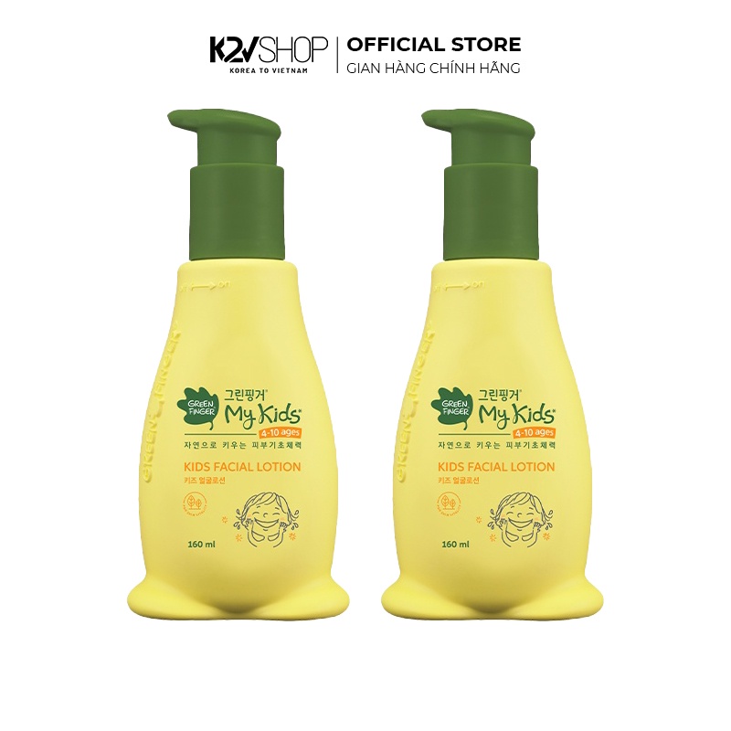 Sữa Dưỡng Da Mặt Cho Bé Từ 3 Tuổi Greenfinger MyKids Facial Lotion 160ml - K2V Shop