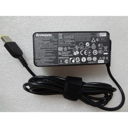 Sạc Laptop lenovo 20v-2.25a-45w chân vuông zin kèm dây nguồn