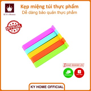 Kẹp miệng túi bảo quản thực phẩm tiện lợi cho nhà bếp loại dày 11x1,5cm (hàng có sẵn)