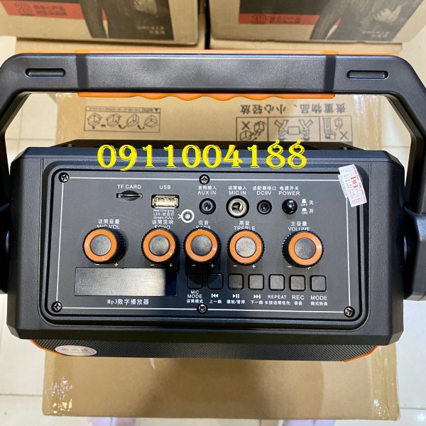 Loa Kéo Karaoke Mini Temeisheng A528, Loa Hát Karaoke Kiêm Trợ Giảng Bán Hàng Âm Thanh Chất Lượng + Tặng Kèm 1 Micro