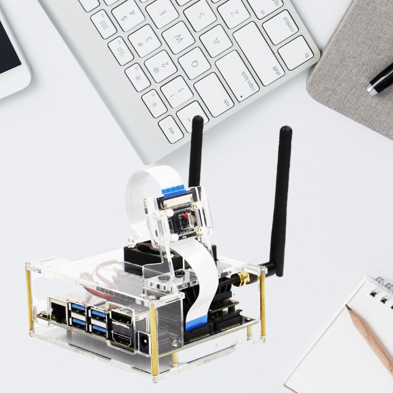 Ốp Máy Tính Bảng Bằng Acrylic Trong Suốt Cho NVIDIA Jetson Nano B01 A02