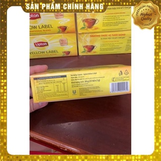 Trà Túi Lọc Lipton 50g(25 túi trà x 2g)