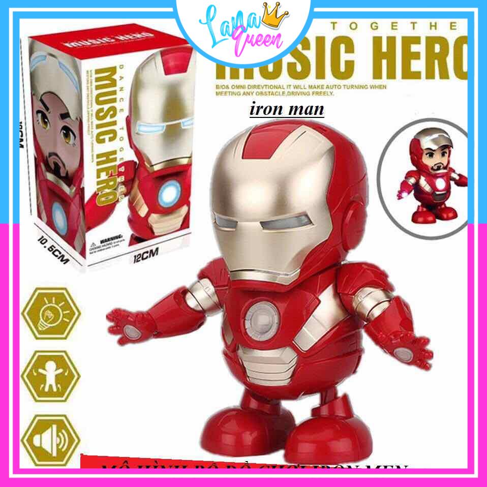 Người sắt Iron Man nhảy múa - Đồ chơi mô hình cho bé - LANA QUEEN