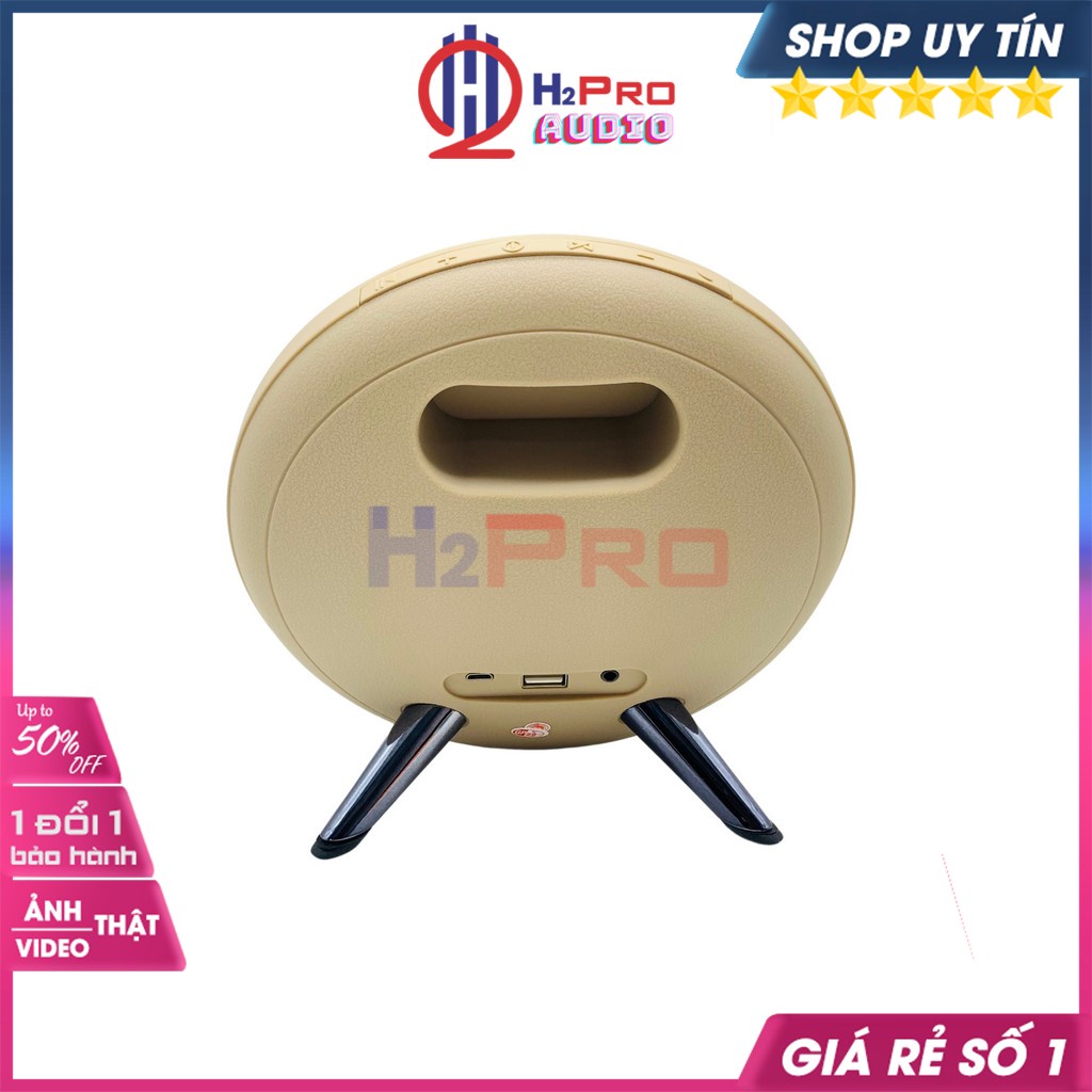 Loa Bluetooth Mini, Loa Nghe Nhạc K4 Plus 20W Pin Dự Phòng 4000Mah, Nghe Nhạc Hay, Usb, Thẻ Nhớ (Tặng Dây) - H2Pro Audio