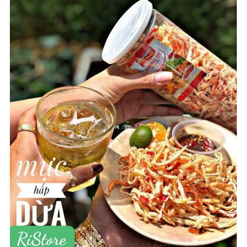 Mực xé hấp nước dừa siêu ngon Ri Store | BigBuy360 - bigbuy360.vn