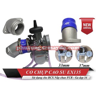Co xăng exciter 135 năp chao