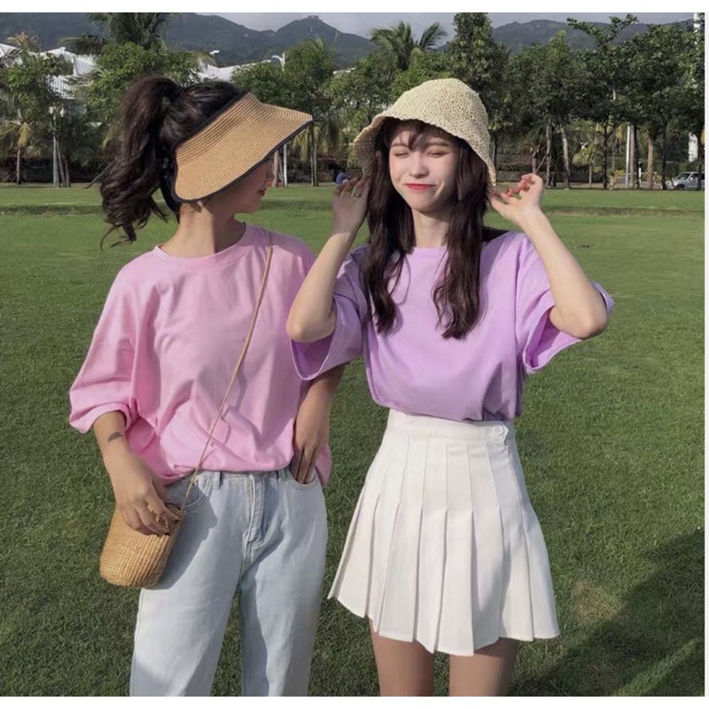 [Siêu_Rẻ] Áo thun Trơn cotton 100% 4 chiều ưu đãi | BigBuy360 - bigbuy360.vn