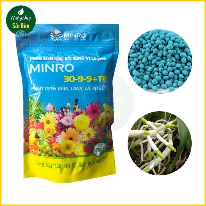 PHÂN BÓN NPK MINRO 30-9-9 (200GR)