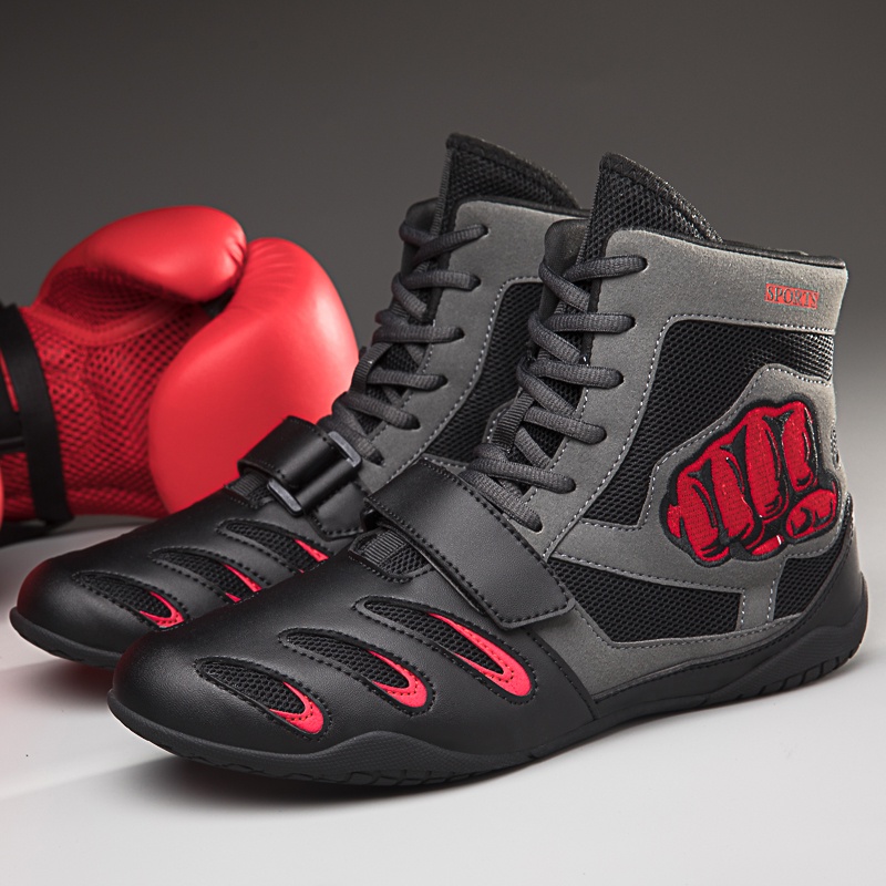 Giày Thể Thao Tập Boxing Chuyên Nghiệp Size 36-46 Thời Trang Cho Nam Nữ