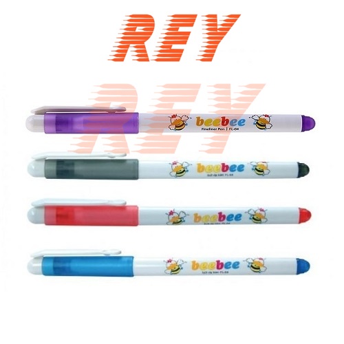 Hộp 10 cây bút lông kim BeBe 𝑻𝒉𝒊𝒆̂𝒏 𝑳𝒐𝒏𝒈 con Ong FL-04