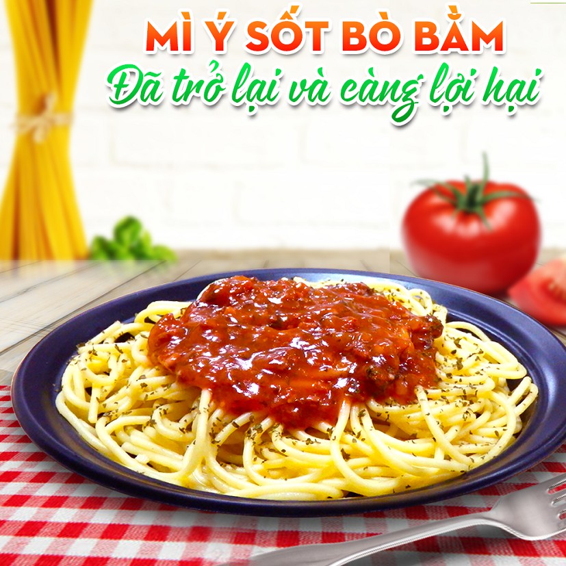 Sốt Cà Chua Nấu Mì Ý Spaghetti 110G