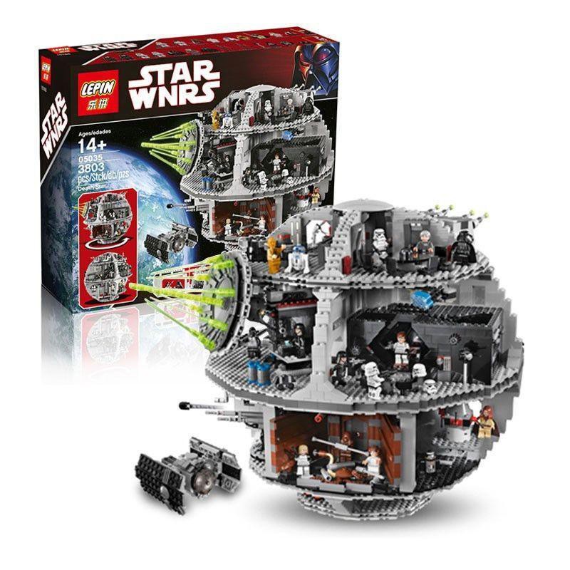 Lego Star Wars - Lepin 05035 , Lion King 180009 ( Mô Hình Lắp Ráp Ngôi Sao Chết Dearth Stars )