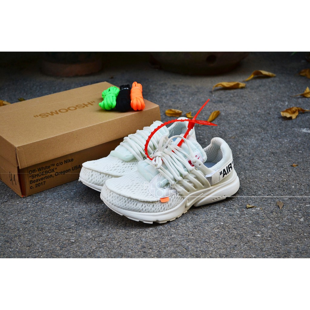 [The Blockhouse] GIÀY N AIR PRESTO OFF-WHITE WHITE (presto OW trắng)