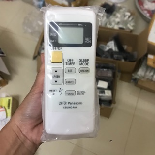 Điều khiển quạt trần panasonic xịn tặng pin