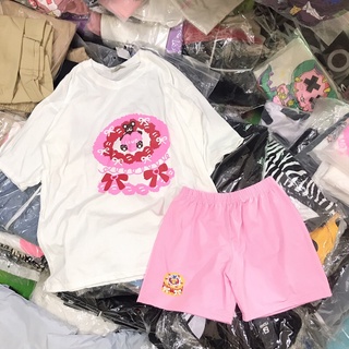 Bộ thun cotton hình (kèm ảnh thật)