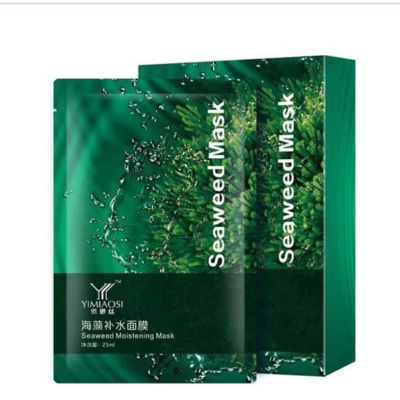 MẶT NẠ TẢO BIỂN THIÊN NHIÊN SEAWEED MASK - YIMIAOSI