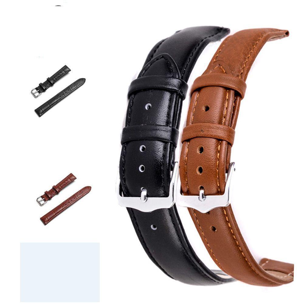 Dây Đeo Bằng Da Thật Có Khóa Thép Cho Đồng Hồ Thể Thao KENT1 16mm 20mm 22mm