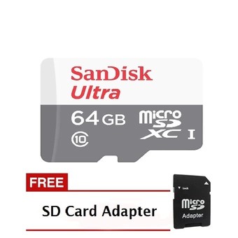 Thẻ Nhớ Sandisk Ultra Microsdxc 80mb / S - 64gb