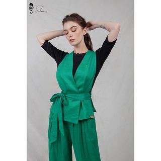 Quần ống sớ nữ thương hiệu Snlinen chất liệu Linen cao cấp