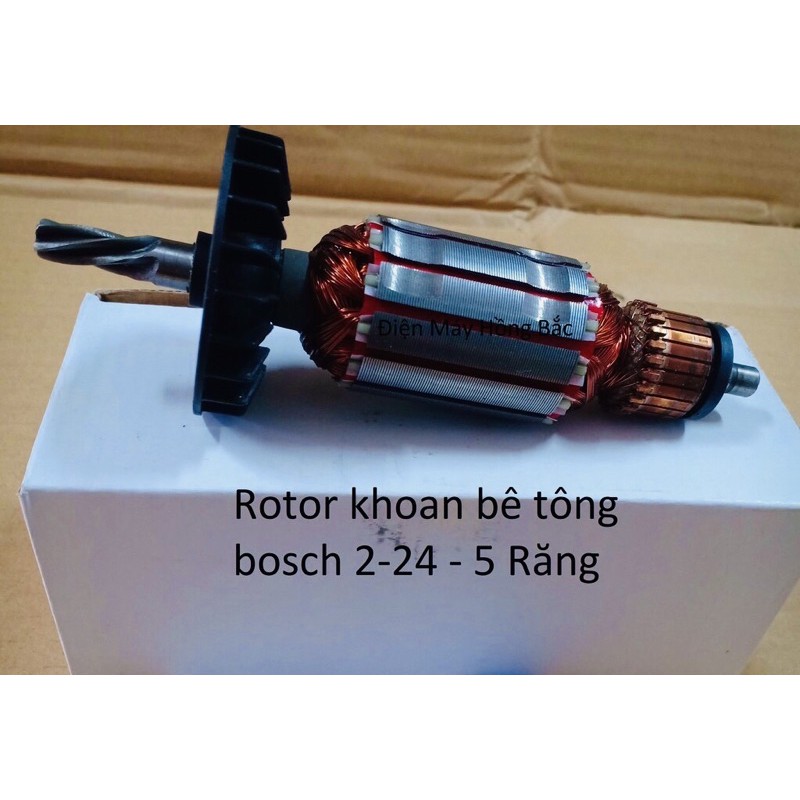 Roto ruột máy khoan 2-24 5 răng