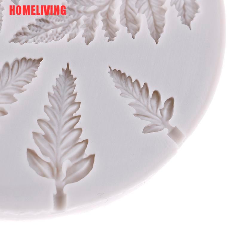 Khuôn silicone Tạo Hình Lá Cây Trang Trí Bánh