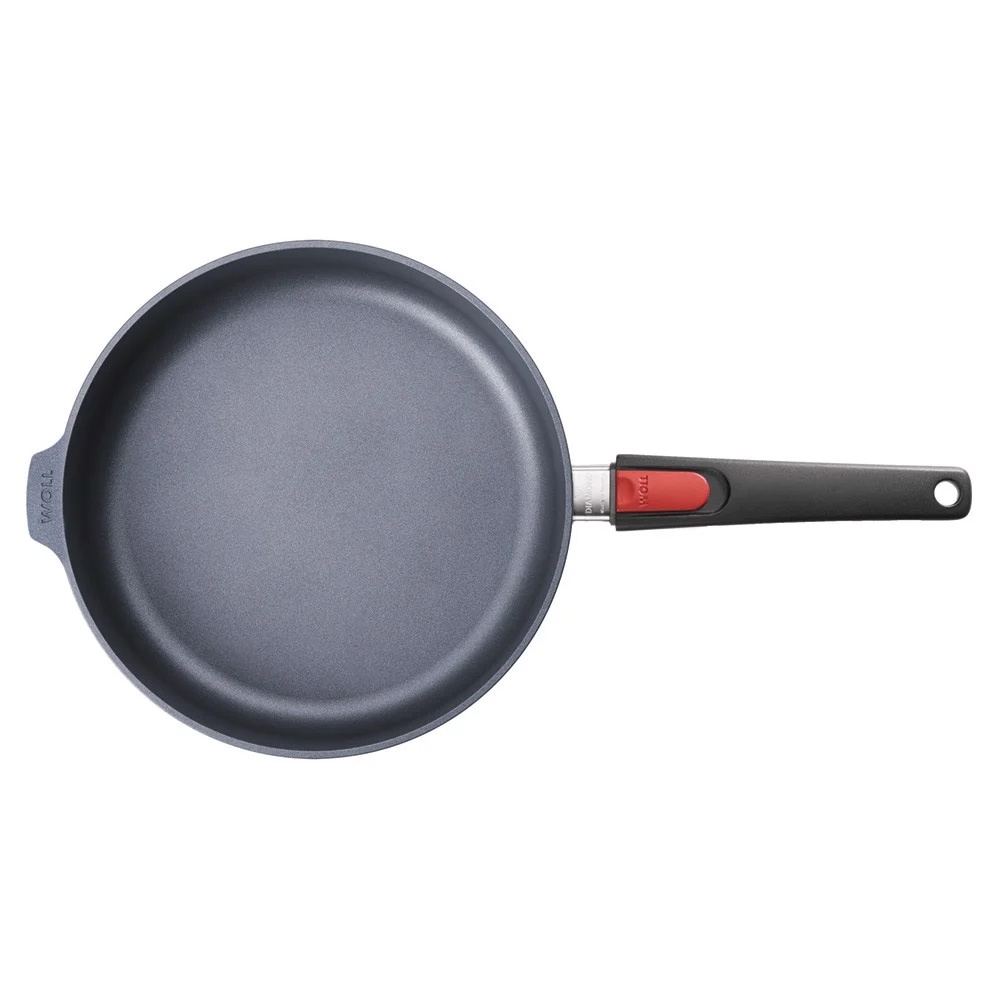Chảo chống dính bếp từ Woll Diamond Lite Saute 24-28cm - cán tháo rời Made in Germany