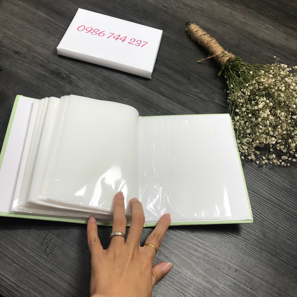 Album Ảnh cỡ 10x15 hình dễ thương , để vừa 100 ảnh 10x15 nhét