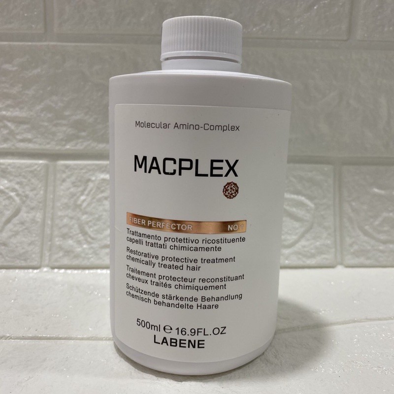 Phục hồi hàn gắn cấu trúc tóc MACPLEX No1 LABENE 500ML