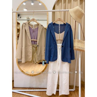 Áo khoác blazer - còn xanh