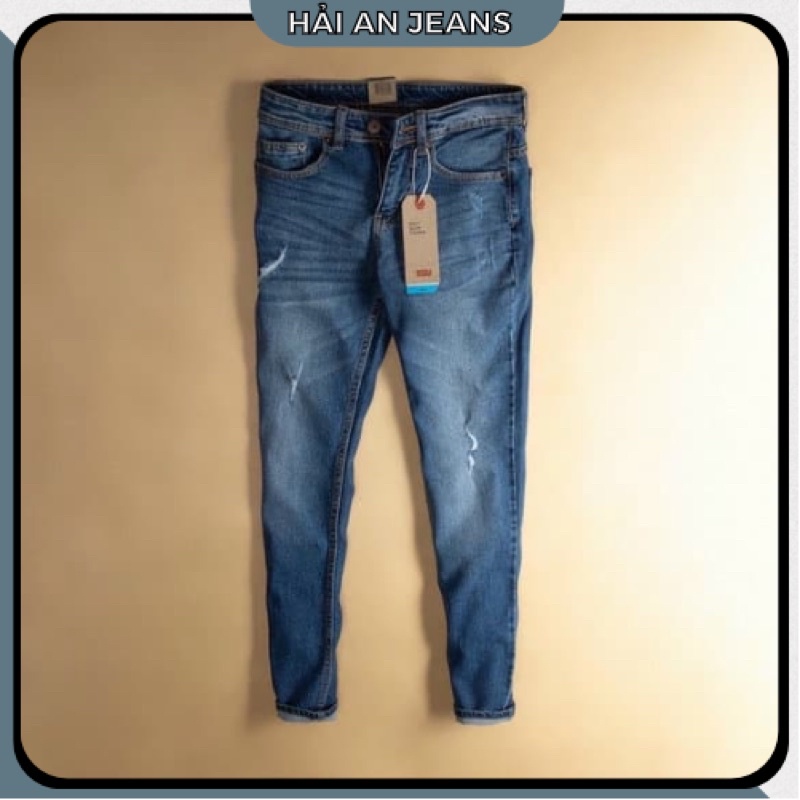 QUẦN JEAN NAM LEVI.S QUẦN BÒ NAM QUẦN RIN  CAO CẤP HÀNG MỚI VỀ  VNXK ỐNG ÔM THỜI TRANG HAIAN JEANS