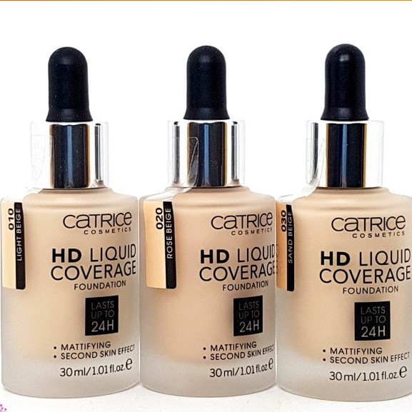 Kem nền Catrice HD Liquid Coverage Foundation