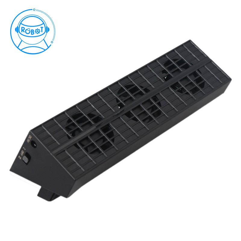 Cooling Fan for PS4 Slim,Cooling Fans for Sony PS Gaming Accessories USB External Cooler 5 Fan Turbo Temperature Control