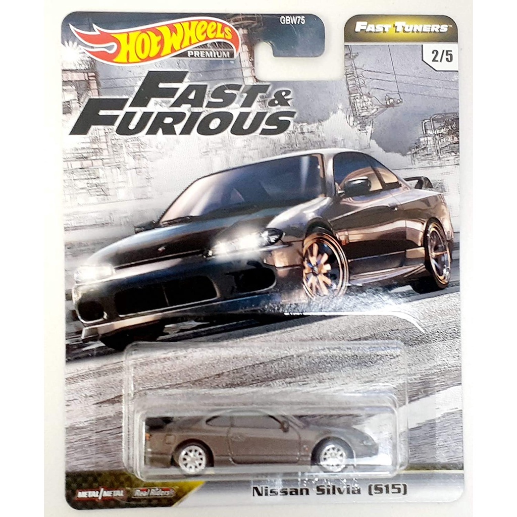 Xe mô hình Hot Wheels 1/64 Fast & Furious FAST TUNERS Nissan Silvia S15